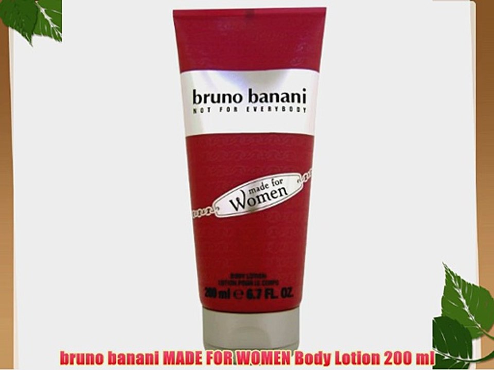bruno banani MADE FOR WOMEN Body Lotion 200 ml