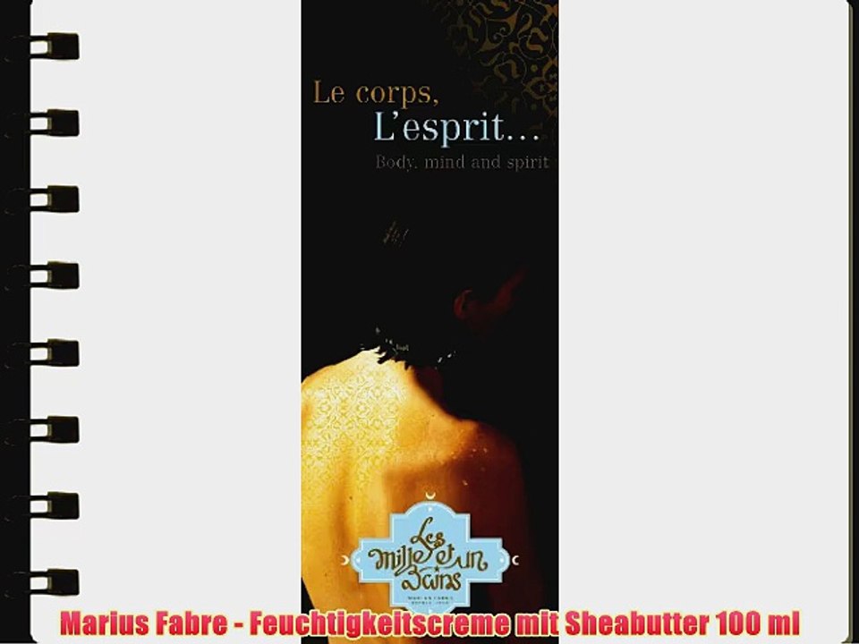 Marius Fabre - Feuchtigkeitscreme mit Sheabutter 100 ml