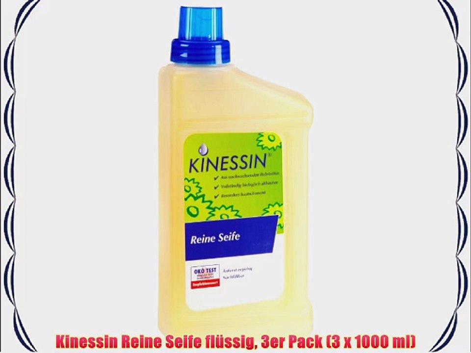 Kinessin Reine Seife fl?ssig 3er Pack (3 x 1000 ml)