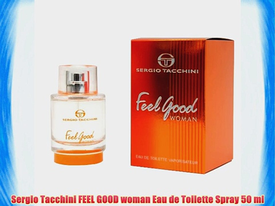 Sergio Tacchini FEEL GOOD woman Eau de Toilette Spray 50 ml