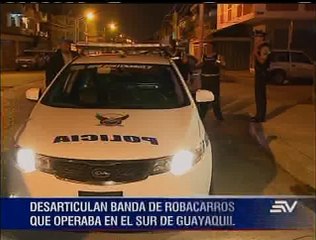 Capturan infraganti a delincuentes robacarros en el sur de Guayaquil
