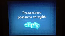Pronombres posesivos en ingles- aprender ingles