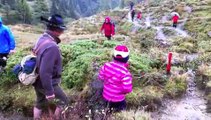 Wandern in Österreich, Alpen Herbst Wanderung Großarl Schuhflicker