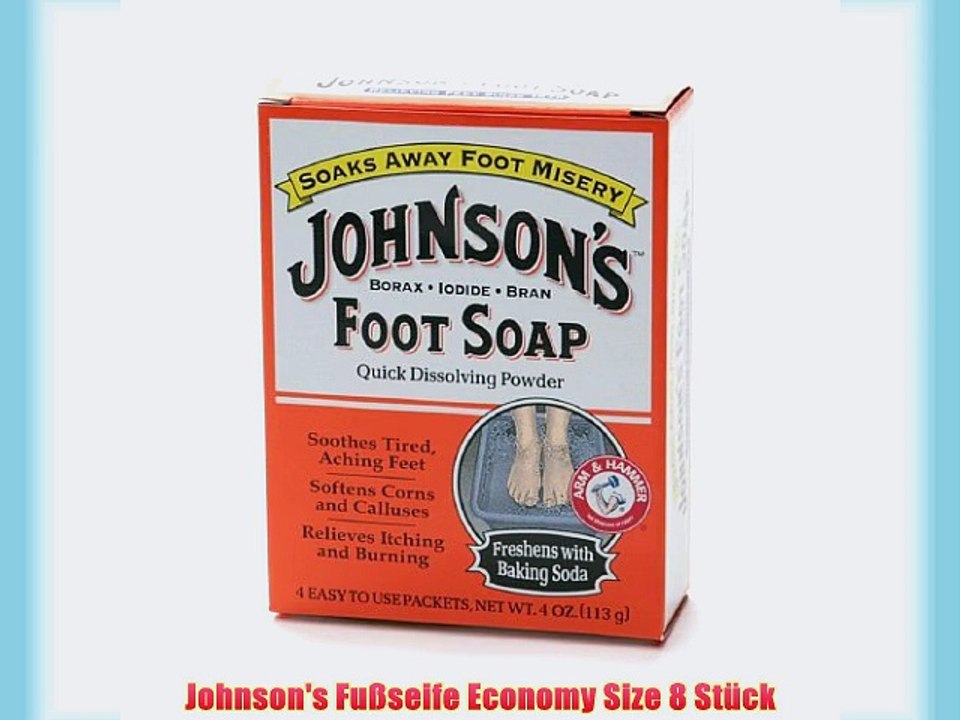 Johnson's Fu?seife Economy Size 8 St?ck