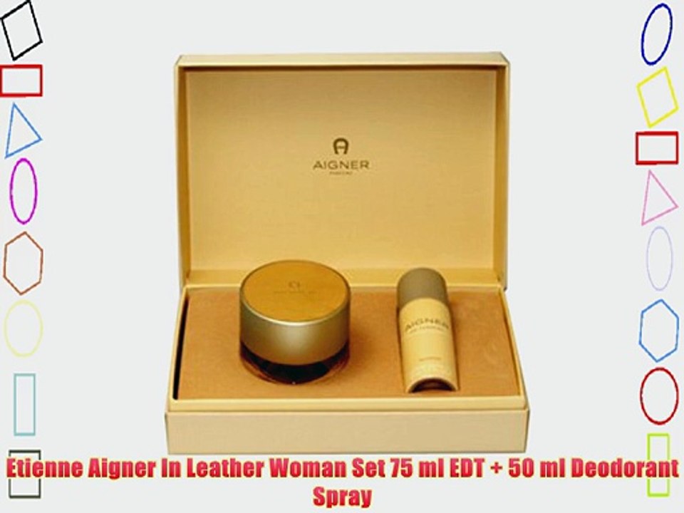 Etienne Aigner In Leather Woman Set 75 ml EDT   50 ml Deodorant Spray