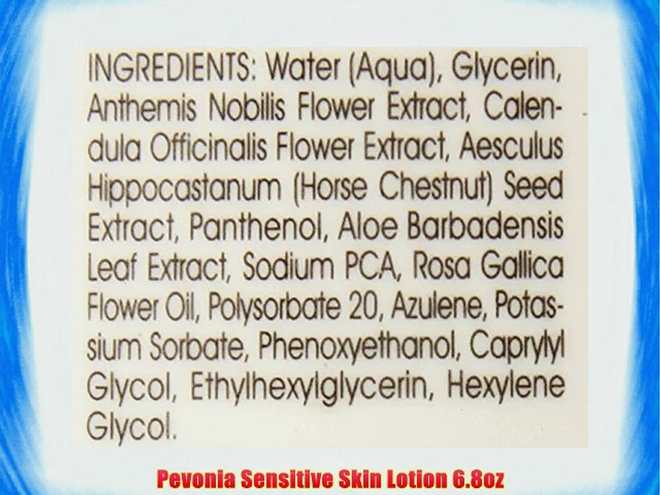 Pevonia Sensitive Skin Lotion 6.8oz