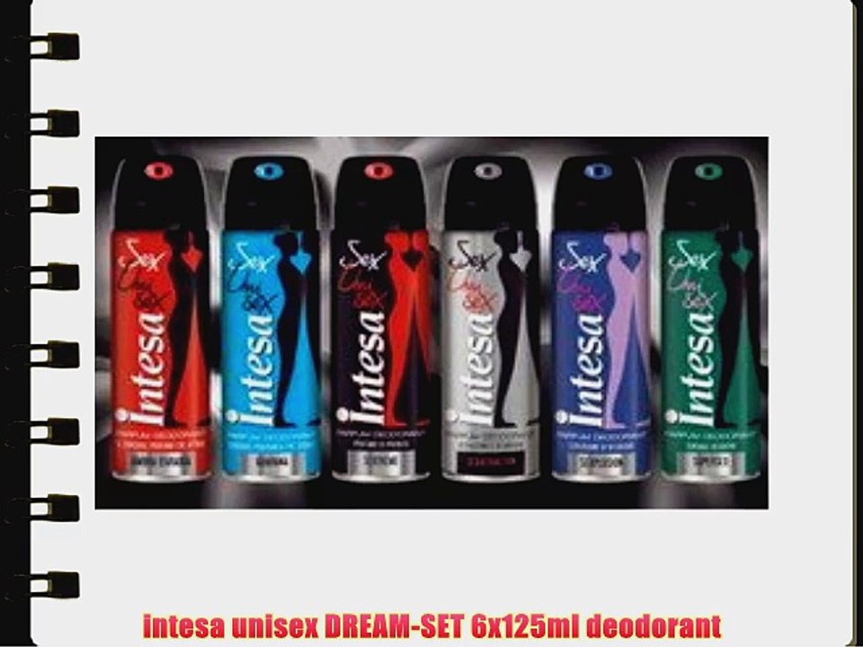 Intesa unisex dream-set 6x125ml deodorant