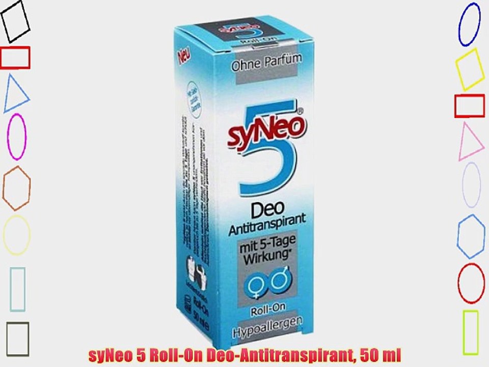 syNeo 5 Roll-On Deo-Antitranspirant 50 ml
