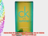 Calvin Klein CK One Summer 2014 unisex Eau de Toilette Vaporisateur 1er Pack (1 x 100 ml)