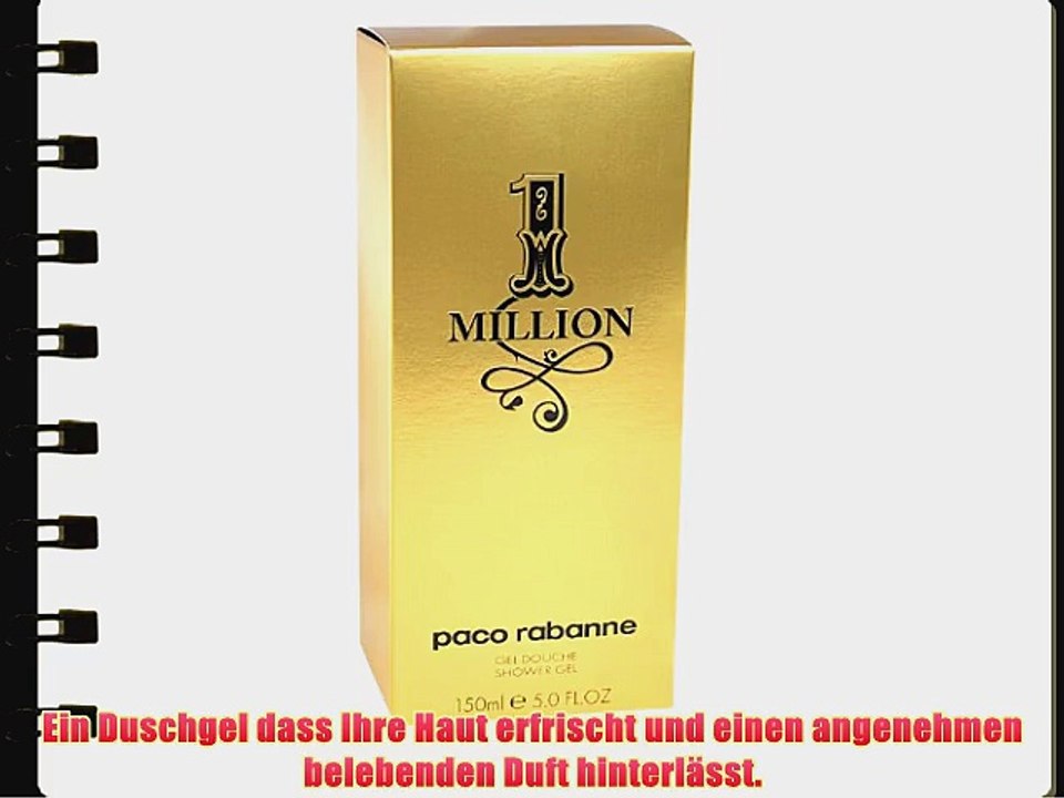 Paco Rabanne One Million homme / men Duschgel 150 ml 1er Pack (1 x 150 ml)