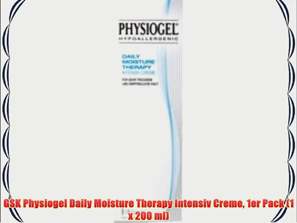 GSK Physiogel Daily Moisture Therapy Intensiv Creme 1er Pack (1 x 200 ml)