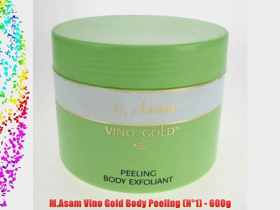 M.Asam Vino Gold Body Peeling (N?1) - 600g