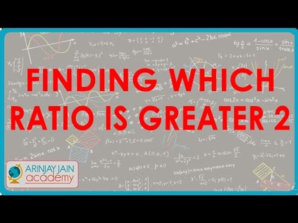 Finding which ratio is greater2