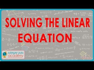Solving the Linear Equation