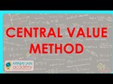 Computing Score in an inning when average after two innings given using Central Value method
