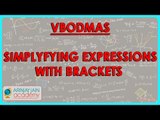 1038.$ CBSE Class VI Maths,  ICSE Class VI Maths -  Simplyfying expressions with Brackets   VBODMAS
