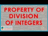 1050. Property of Division of Integers