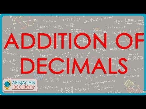 1208. Addition of Decimals