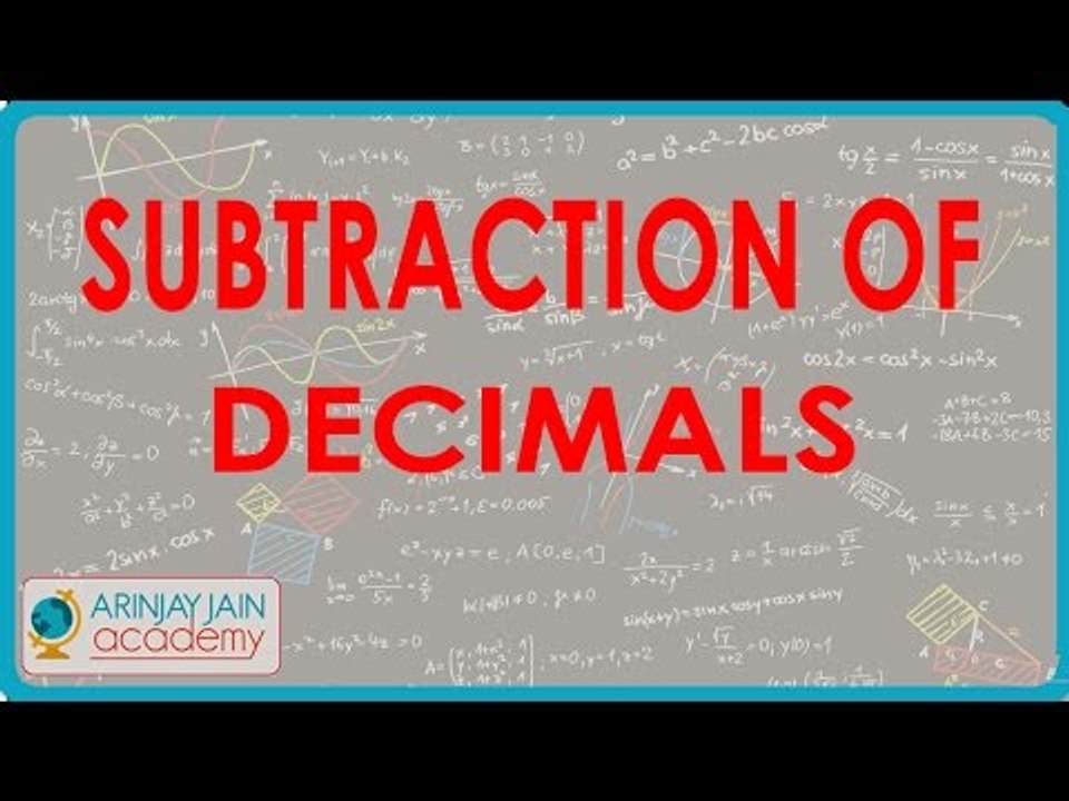 1212. Subtraction of Decimals