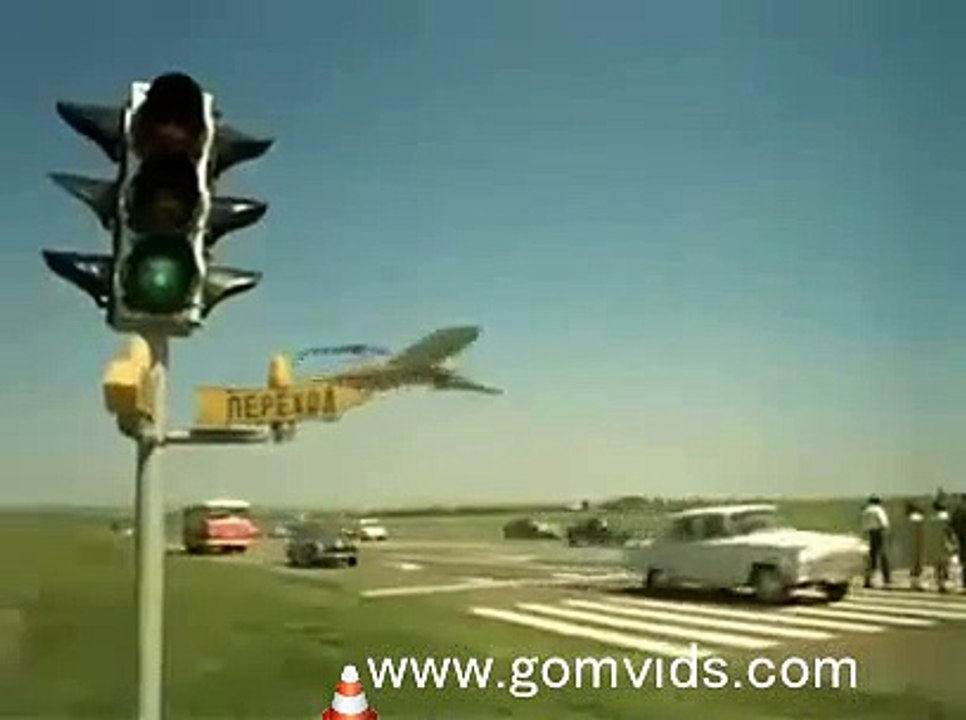 Plane Landing At Public Highway With Full Passengers