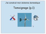 Construire une éolienne domestique (témoignage) - éolienne verticale, fabrication éolienne