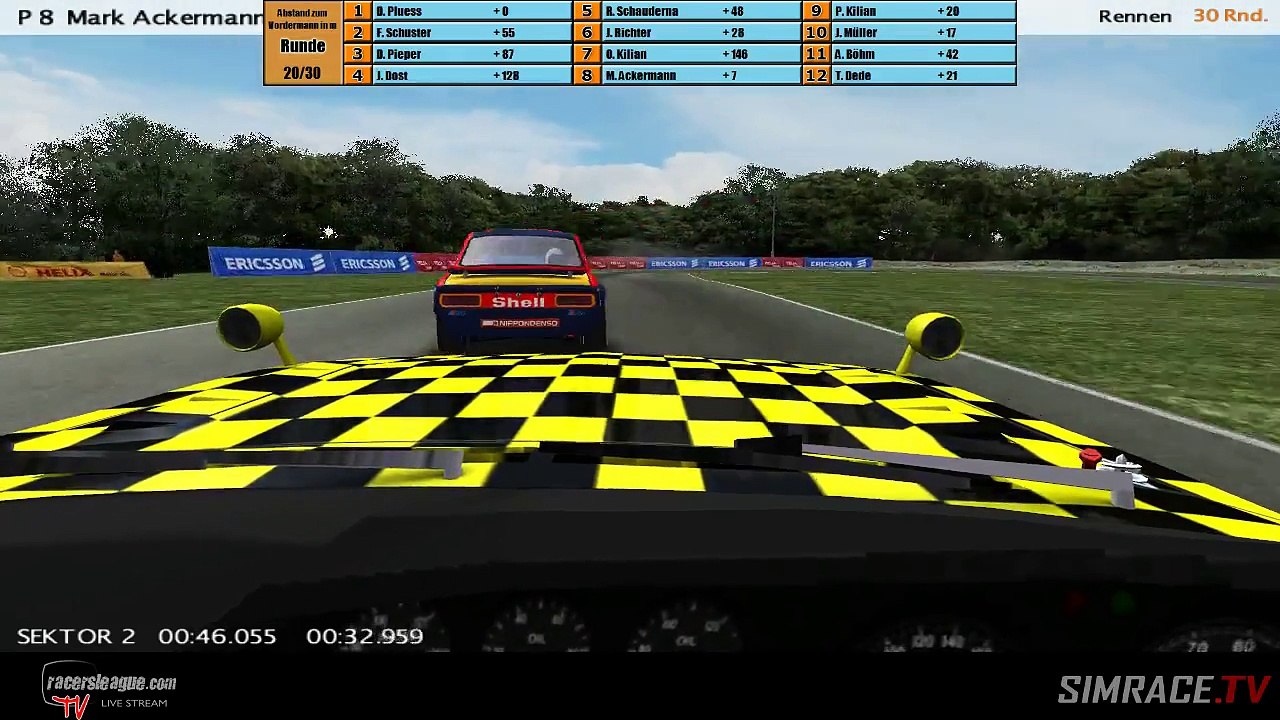 racersleague 2LTCC Lauf 11 Knutstorp