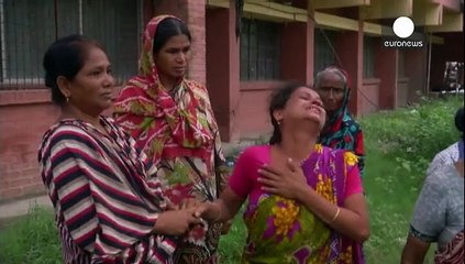 Estampida mortal en Bangladesh