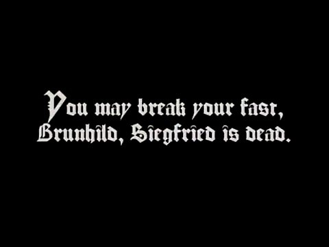 Die Nibelungen Siegfried (1924) Fritz Lang - Segment