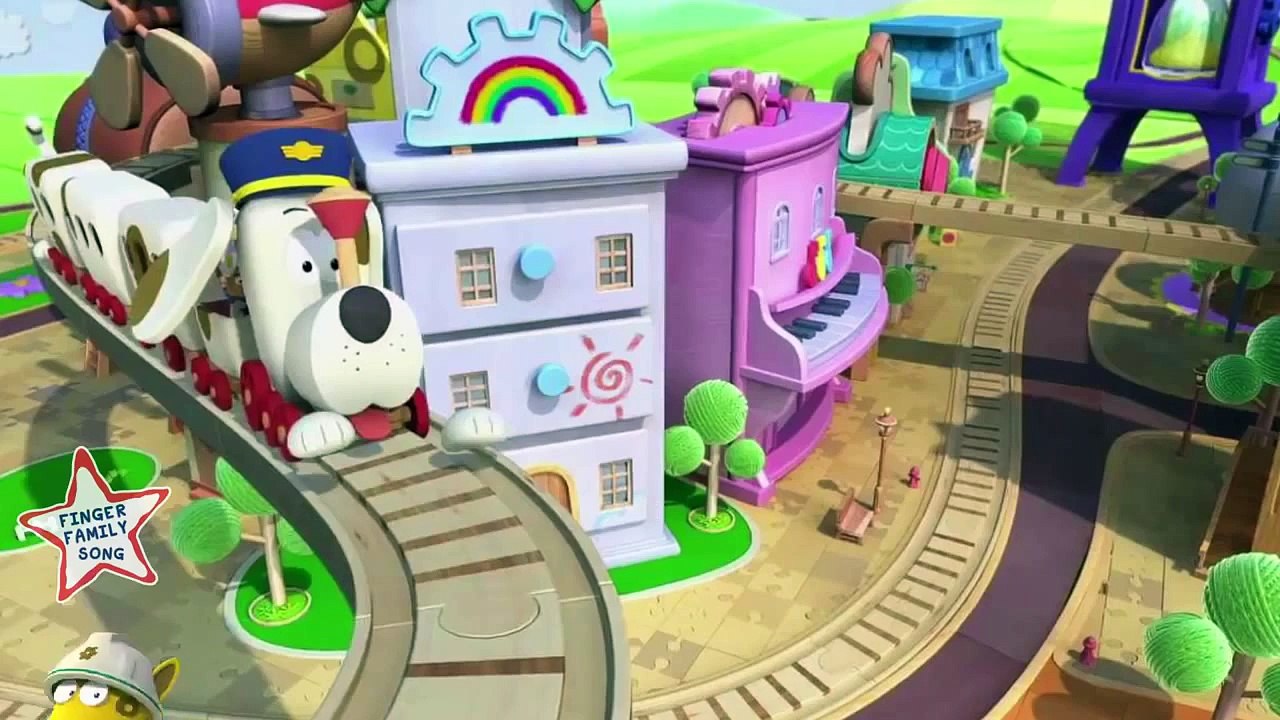 Tickety Toc Finger Family | NURSERY RHYMES | Very Funny Cartoons