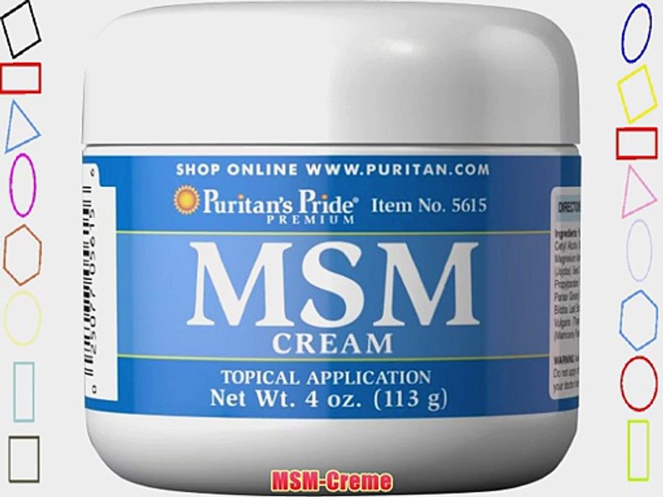 MSM-Creme