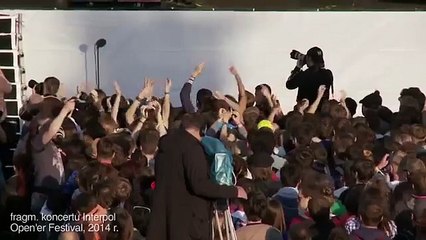 Daniel Kessler (Interpol) Interview at Open'er Festival 2014