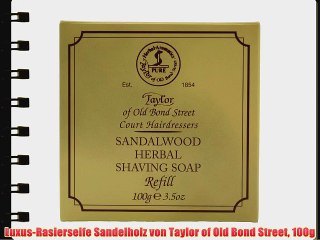 Luxus-Rasierseife Sandelholz von Taylor of Old Bond Street 100g