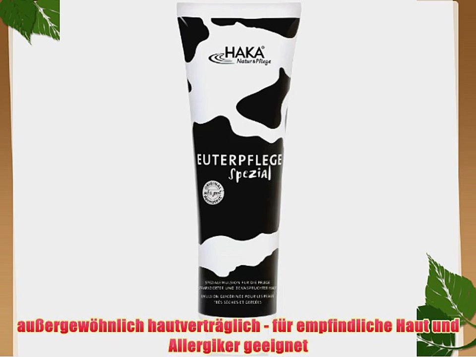HAKA Euterpflege Spezial 500ml Tube Kultklassiker mit Kuhmuster direkt vom Hersteller