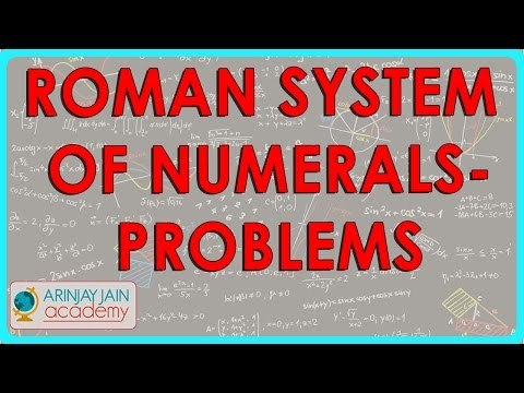 1230. Roman System of Numerals - Problems to interpret Roman Numerals