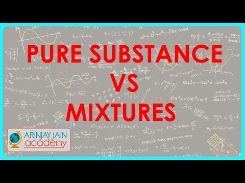 850. Pure Substance Vs. Mixtures