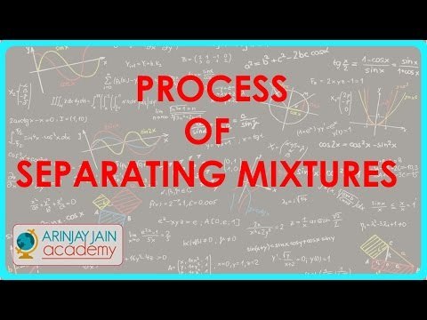 855. Distillation process of Separating Mixtures