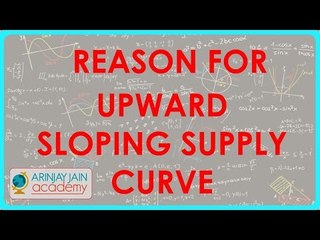 911. Reason for upward sloping Supply Curve