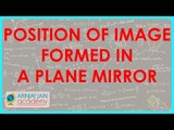 940. Physics Class X - CBSE, ICSE, NCERT Position of Image formed in a Plane Mirror