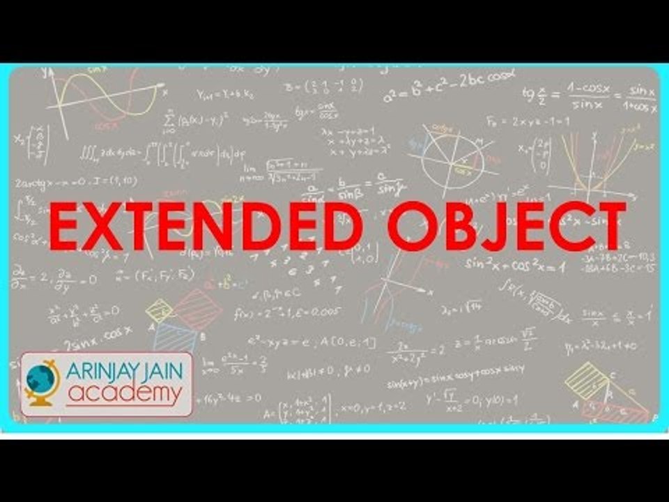 946.Physics Class X - CBSE, ICSE, NCERT Formation of Image in a Plane Mirror - Extended Object