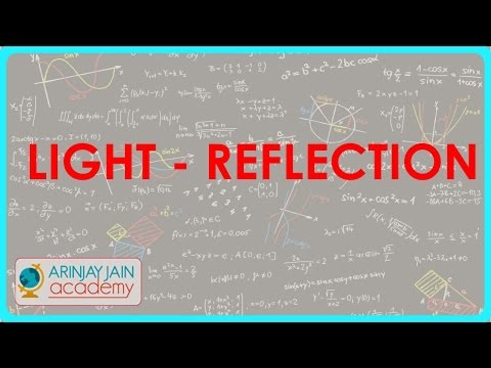 943.Physics Class X - CBSE, ICSE, NCERT Light - reflection