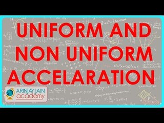 960.Uniform and Non uniform Accelaration