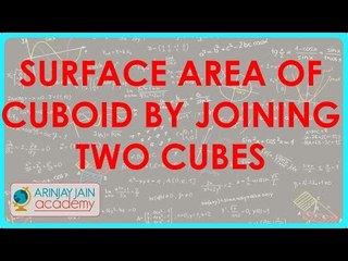 955.Surface area of cuboid by joining two cubes