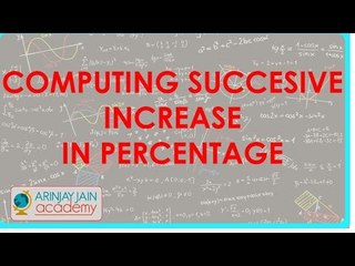 954.Computing succesive increase in percentage