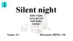Recorder Notes Tutorial - Christmas song - Silent night (Sheet music - Guitar chords)
