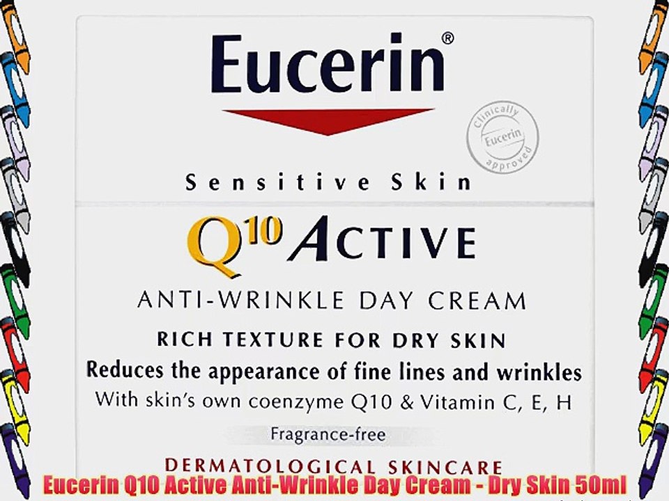 Eucerin Q10 Active Anti-Wrinkle Day Cream - Dry Skin 50ml