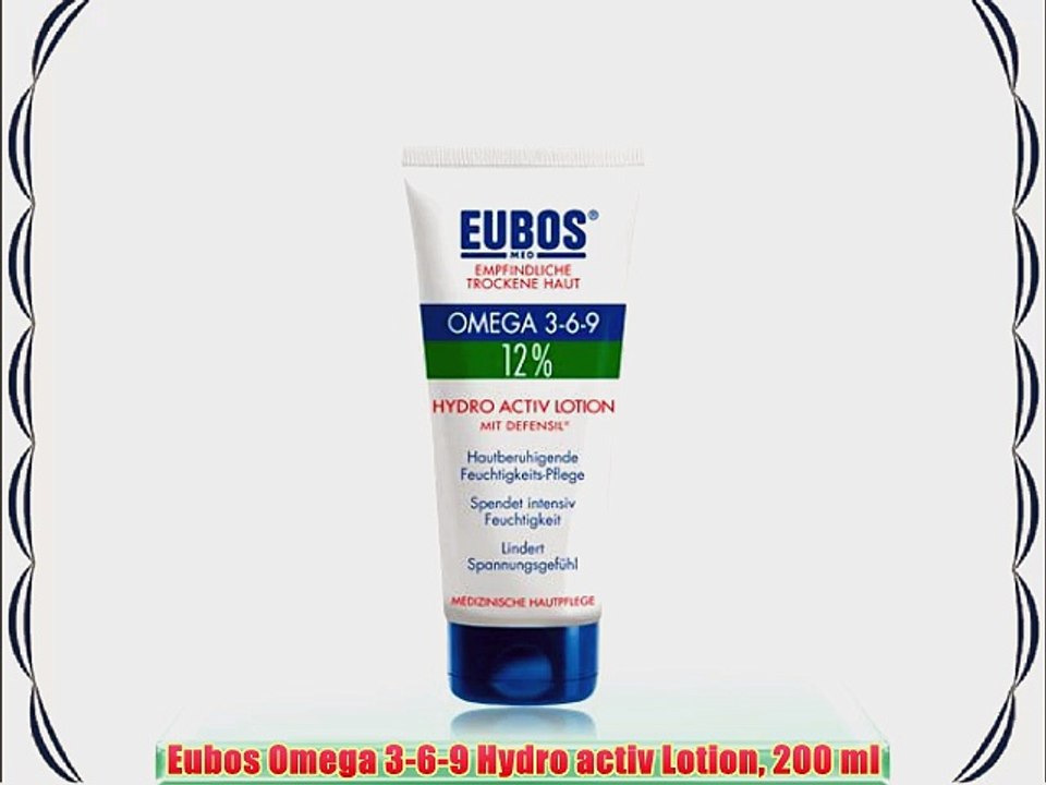 Eubos Omega 3-6-9 Hydro activ Lotion 200 ml