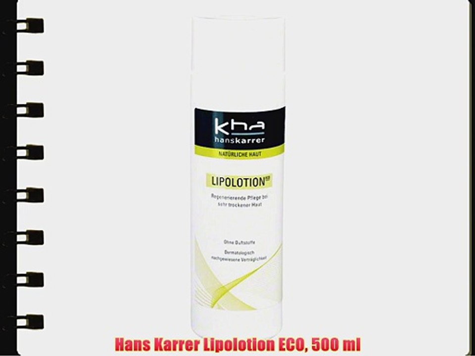 Hans Karrer Lipolotion ECO 500 ml