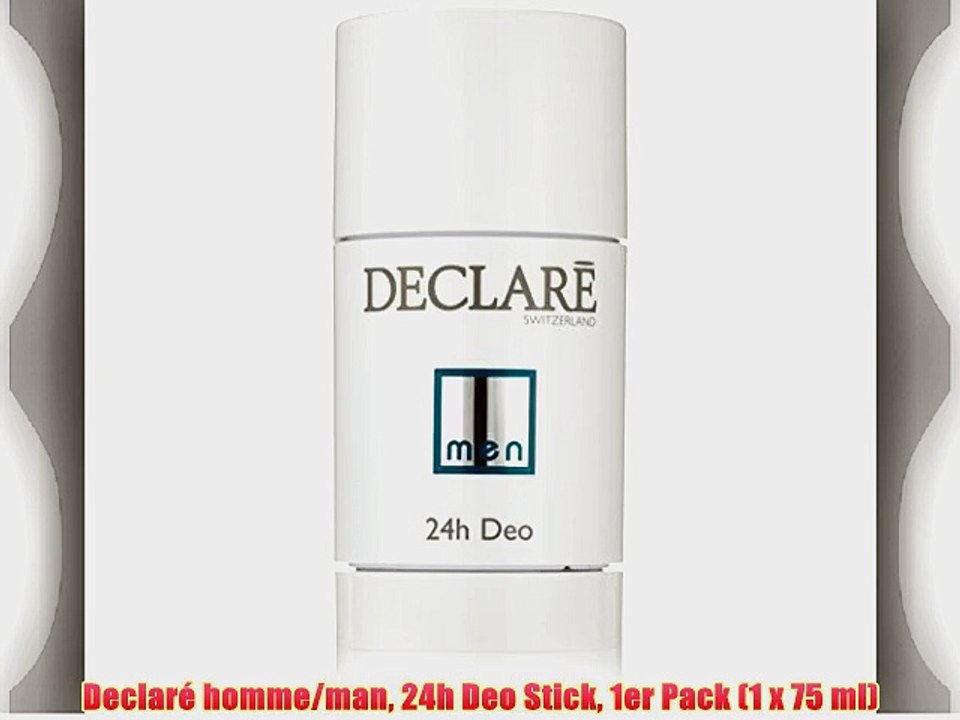 Declar? homme/man 24h Deo Stick 1er Pack (1 x 75 ml)