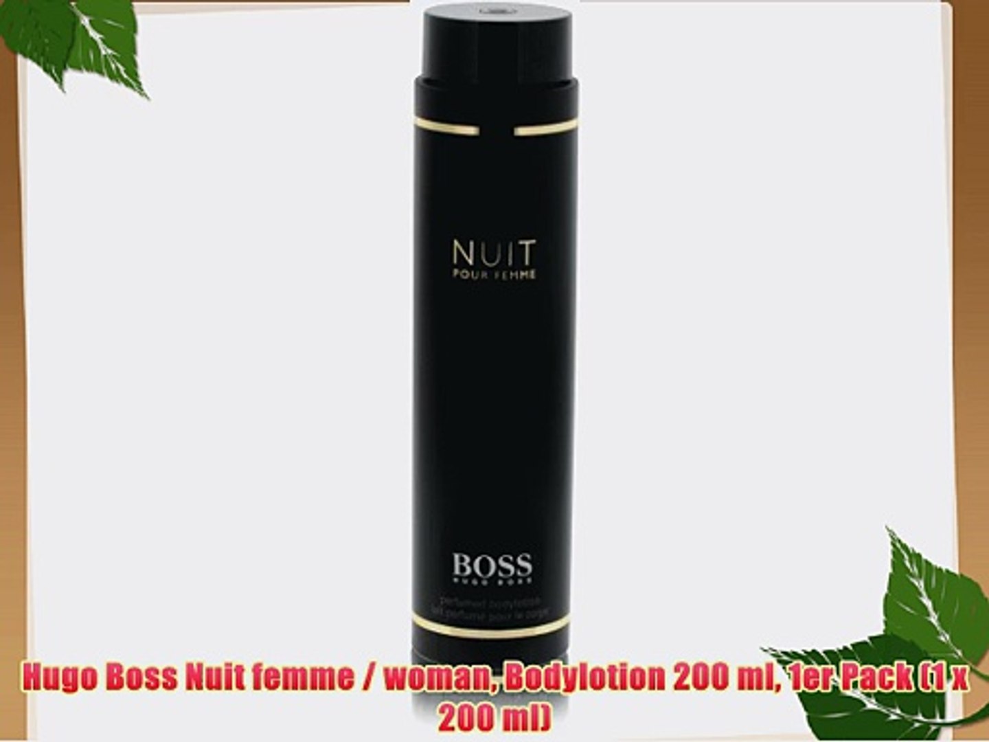 parfum hugo boss nuit femme