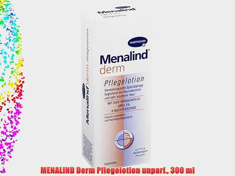 MENALIND Derm Pflegelotion unparf. 300 ml